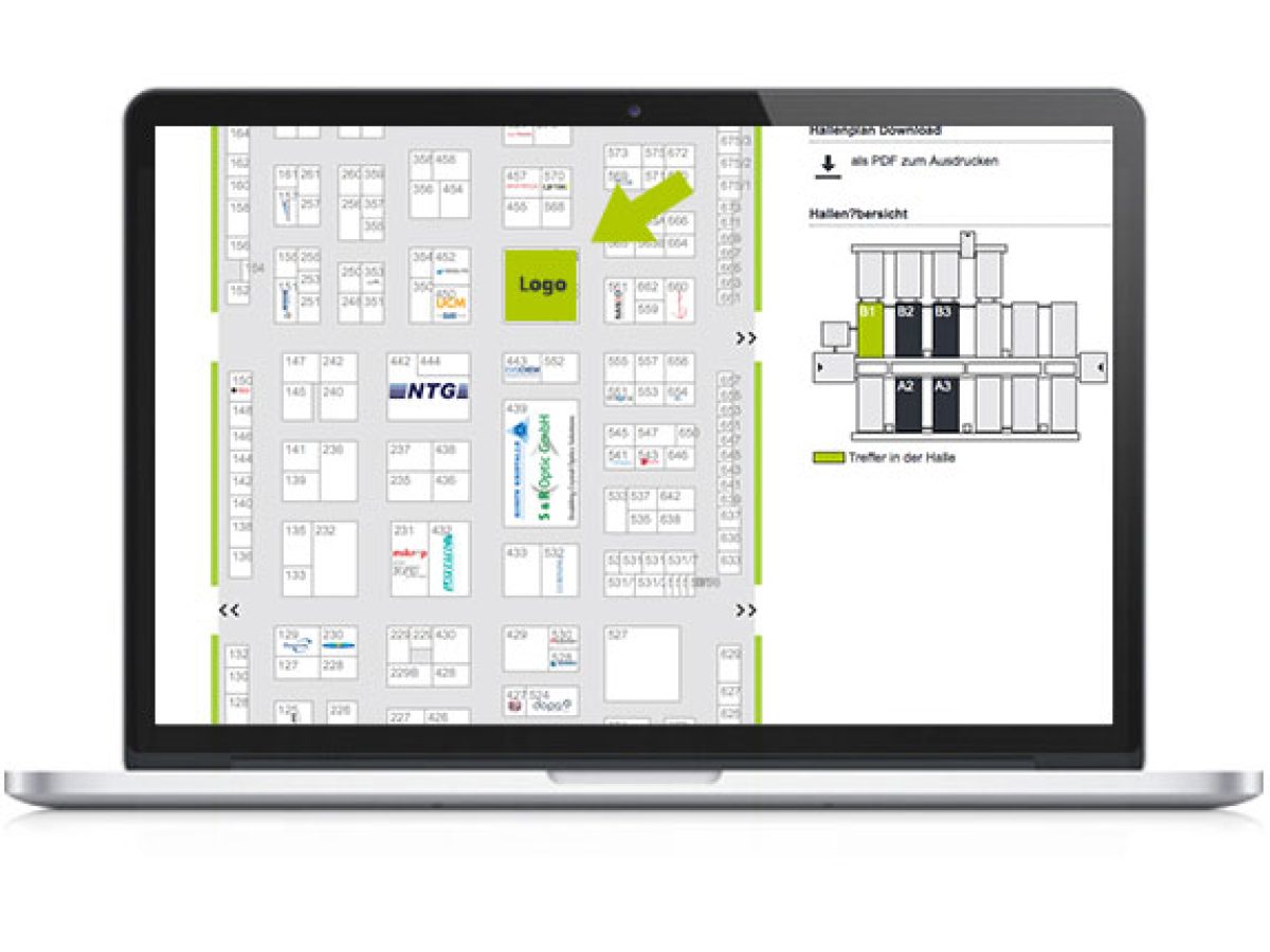 Logo im Online-Hallenplan