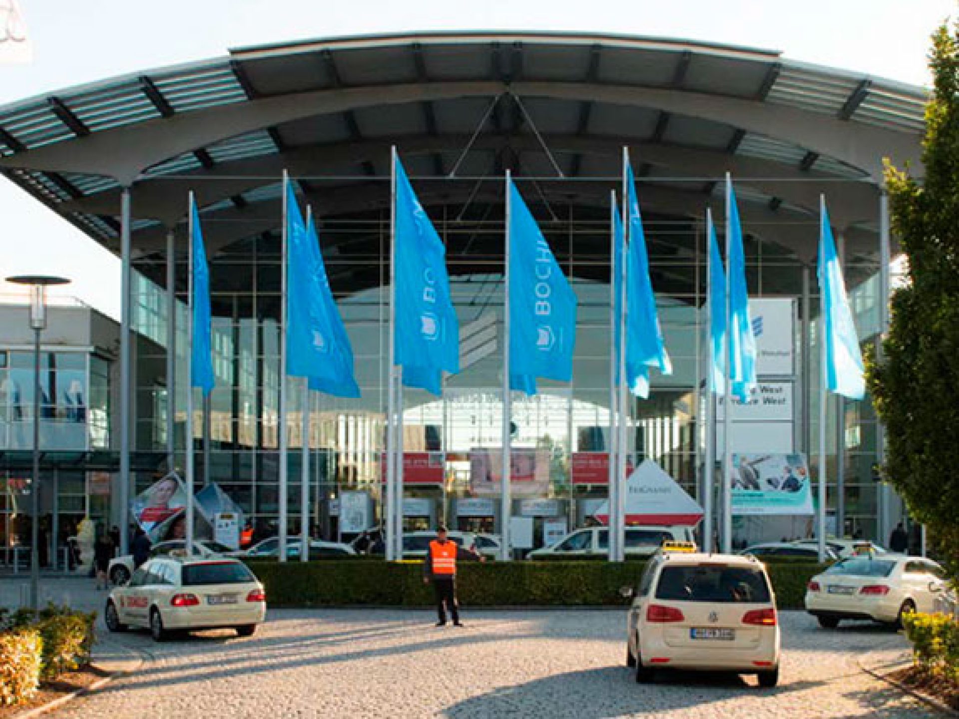 Flags, Entrance West