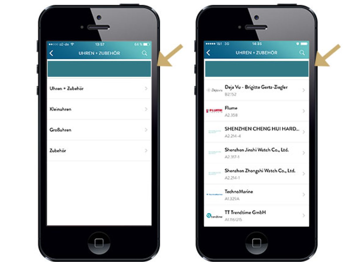 Exklusiv-Sponsoring von Warengruppen in der App