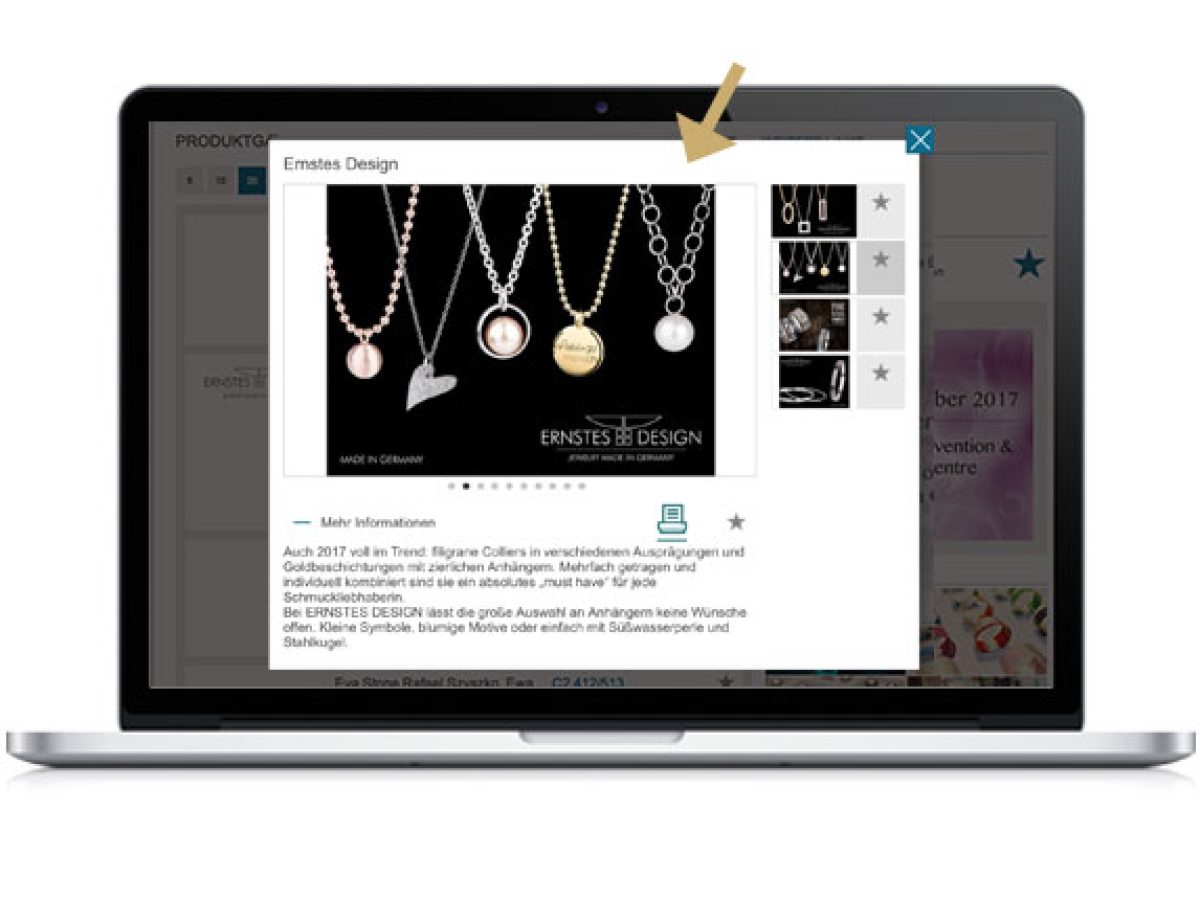 Produktpräsentation online