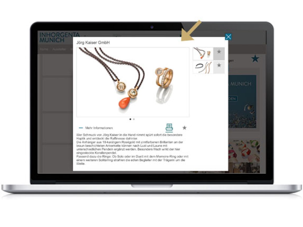 Produktpräsentation online