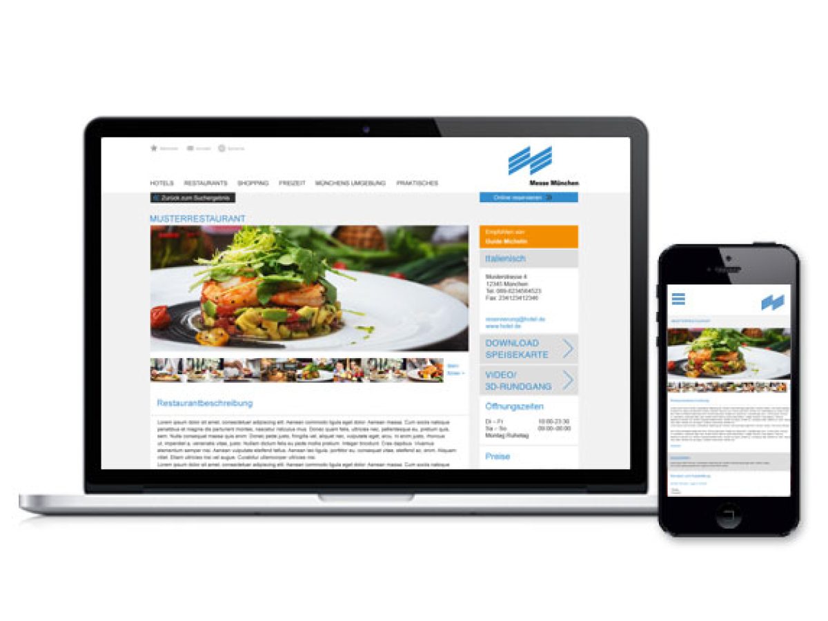 Ihr Eintrag im Online City Guide/App