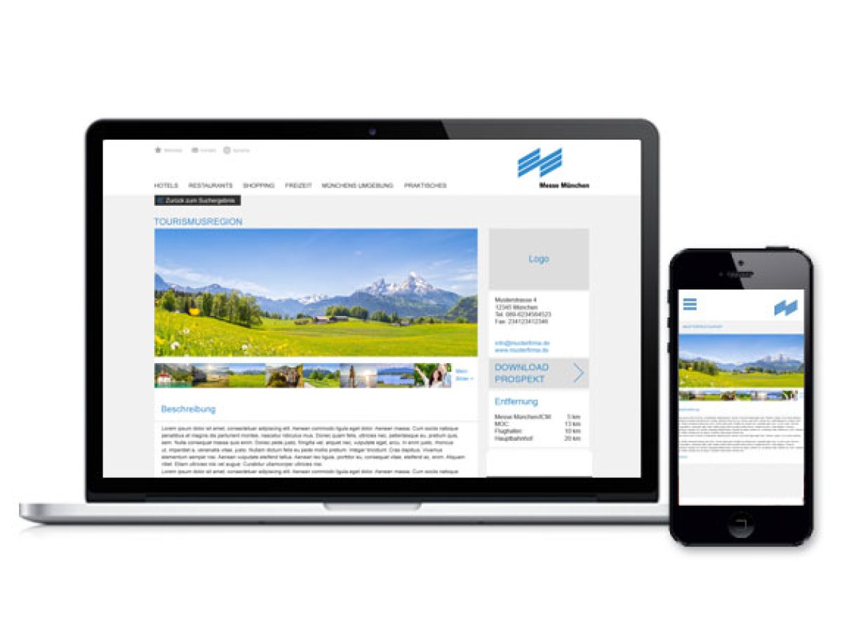 Ihr Eintrag im Online City Guide/App