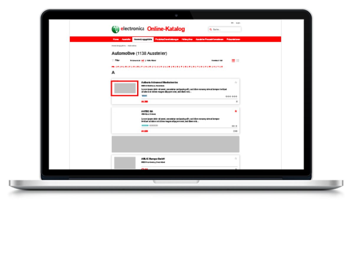 Eintrag von Anwendungsgebieten