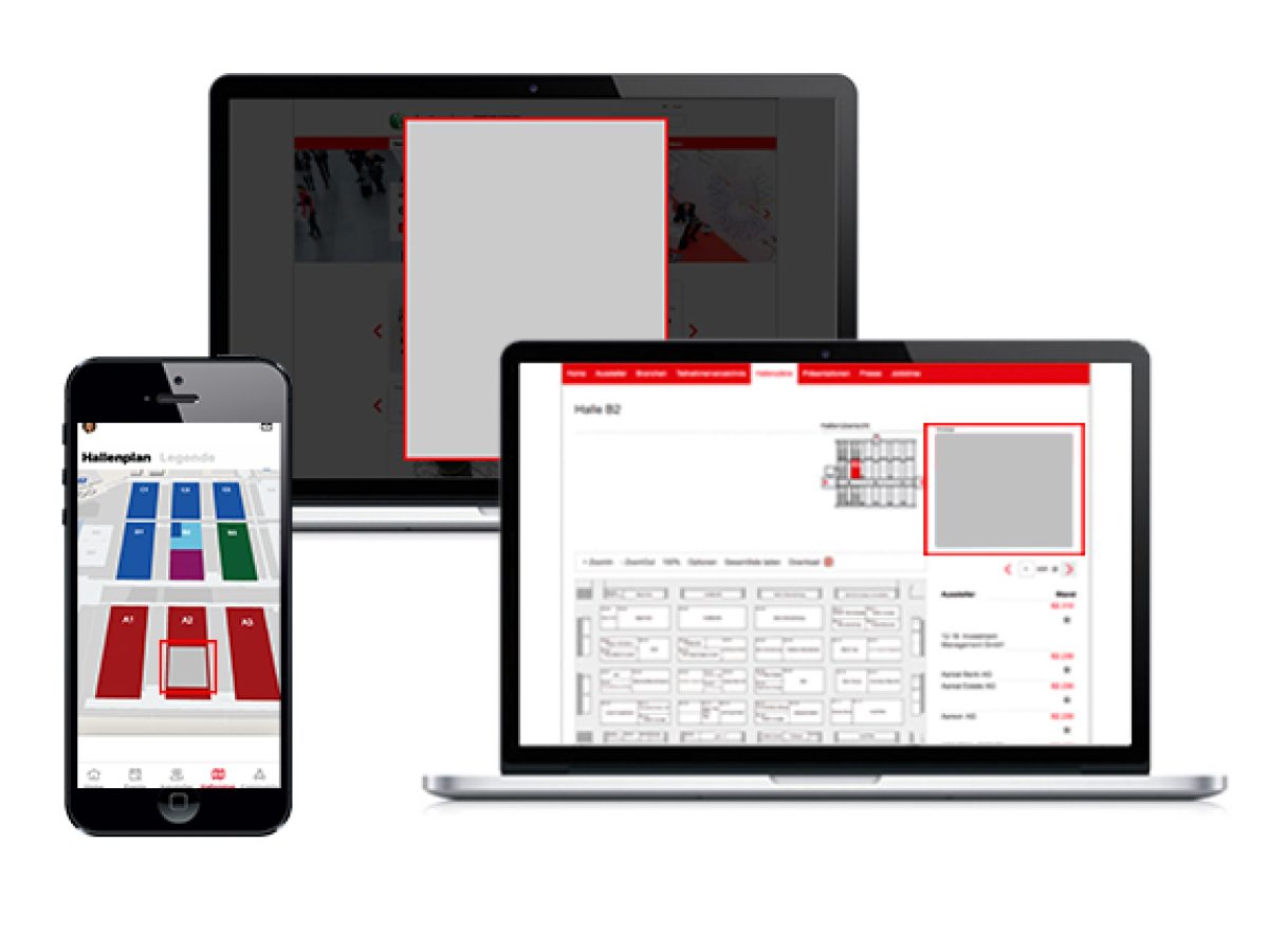 Banner im Online-Hallenplan