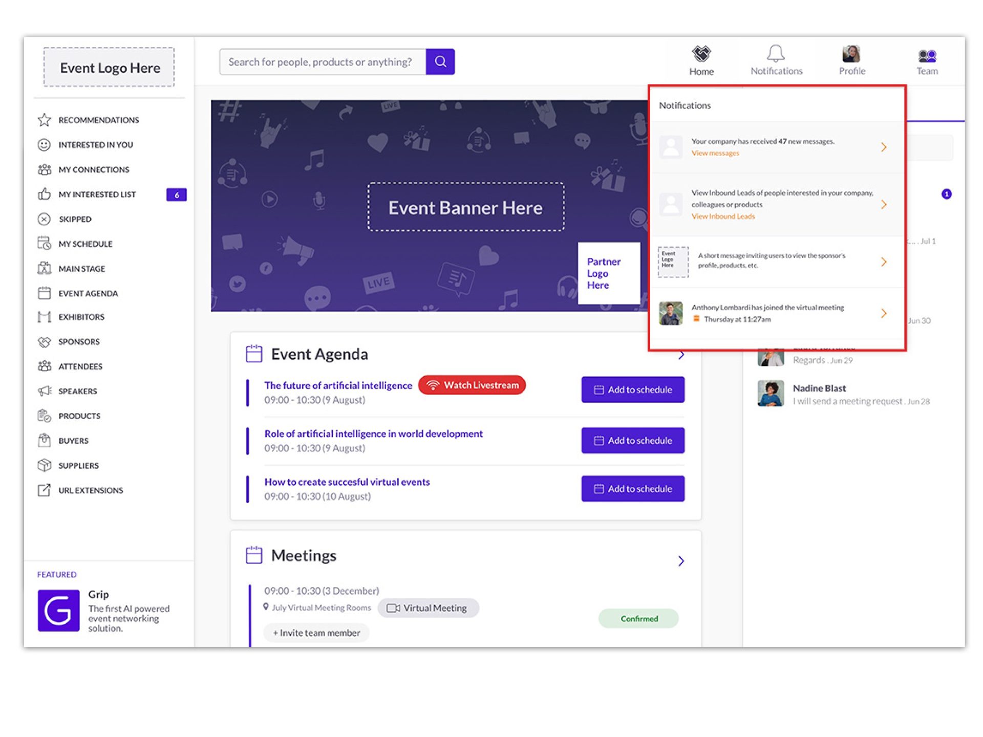 Targeting Notifications