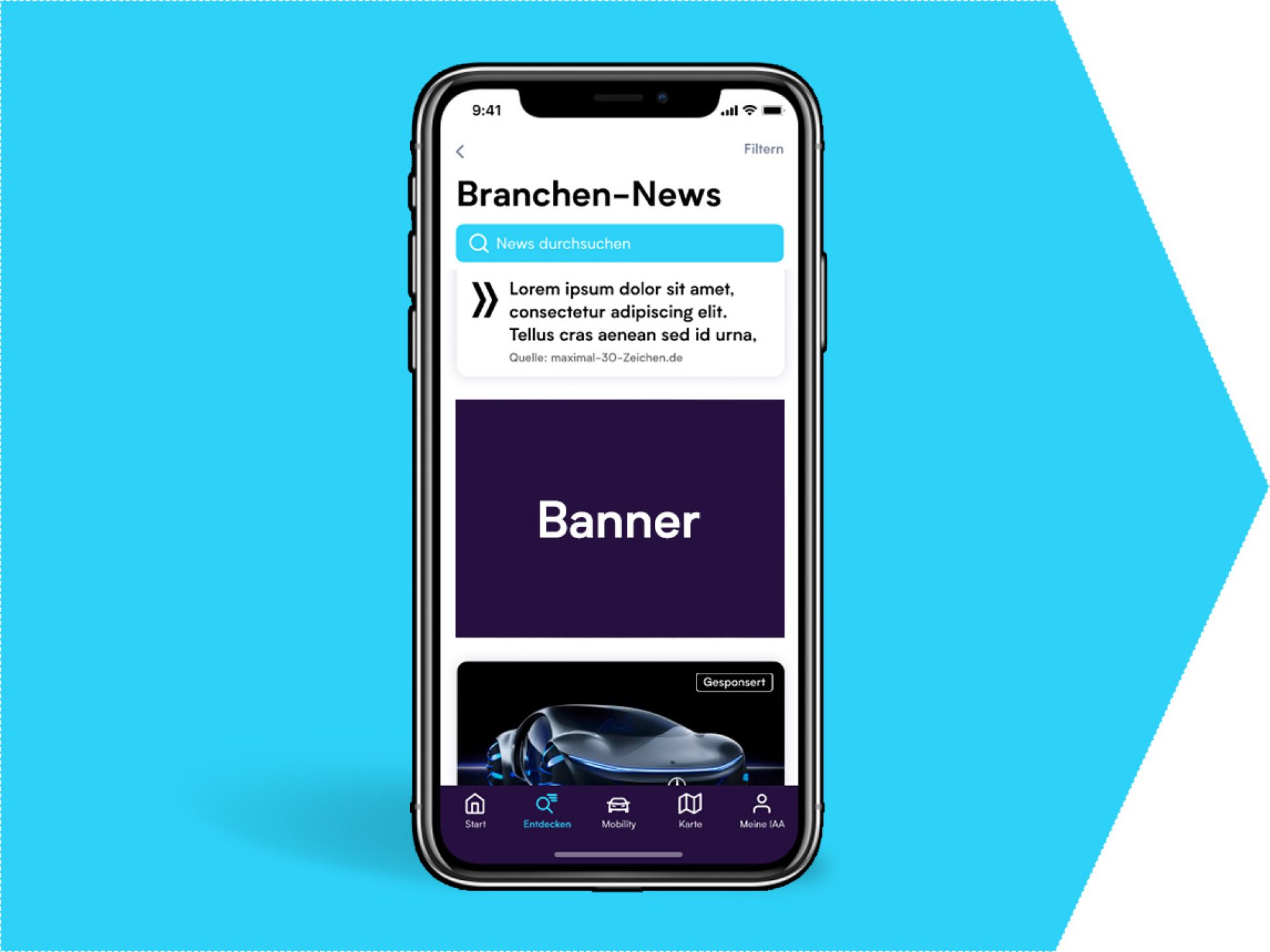 News banner