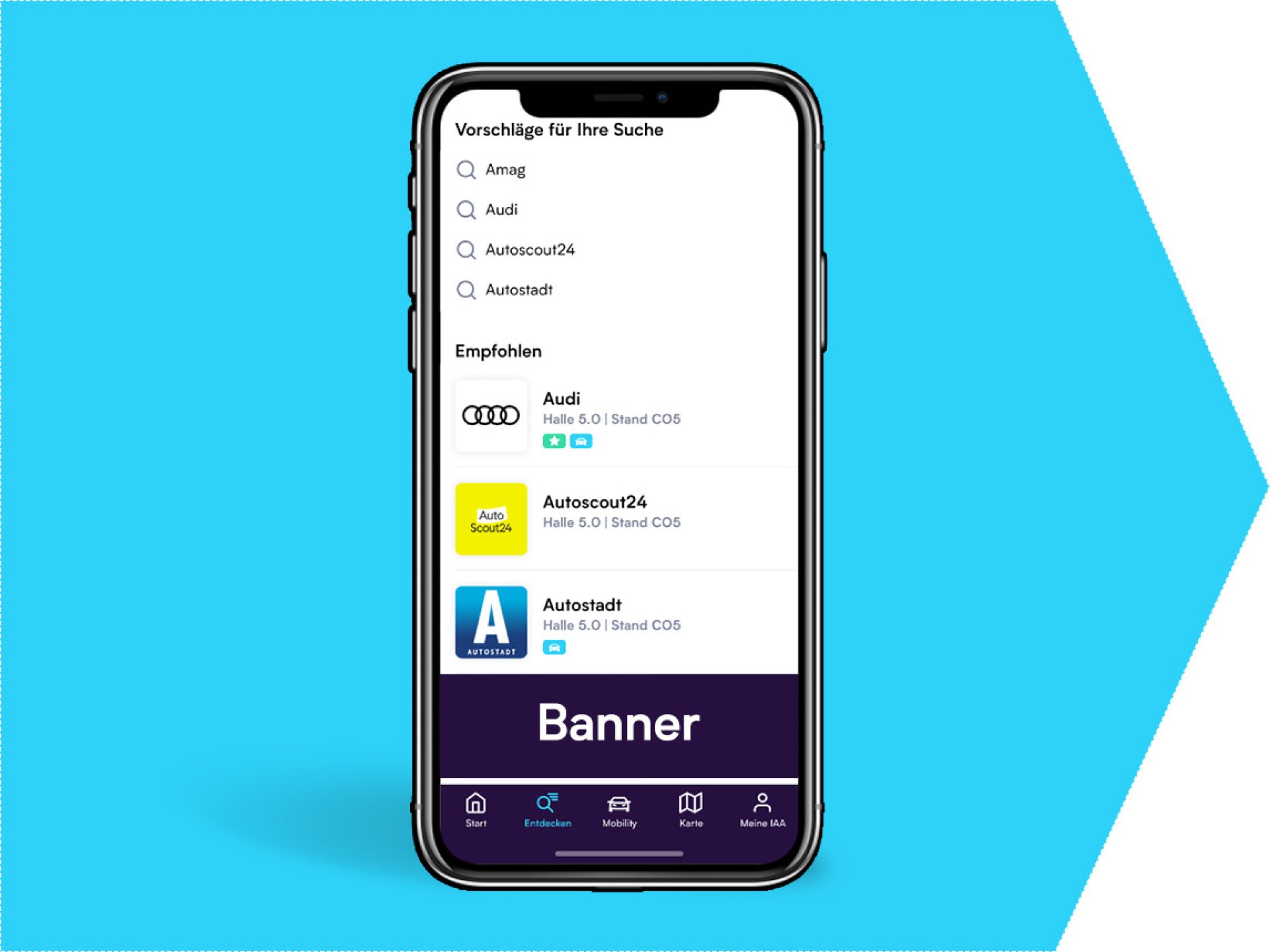 Search results banner