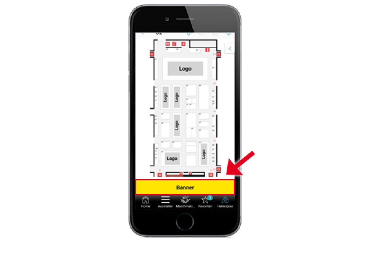 Exclusive hall sponsoring (app)