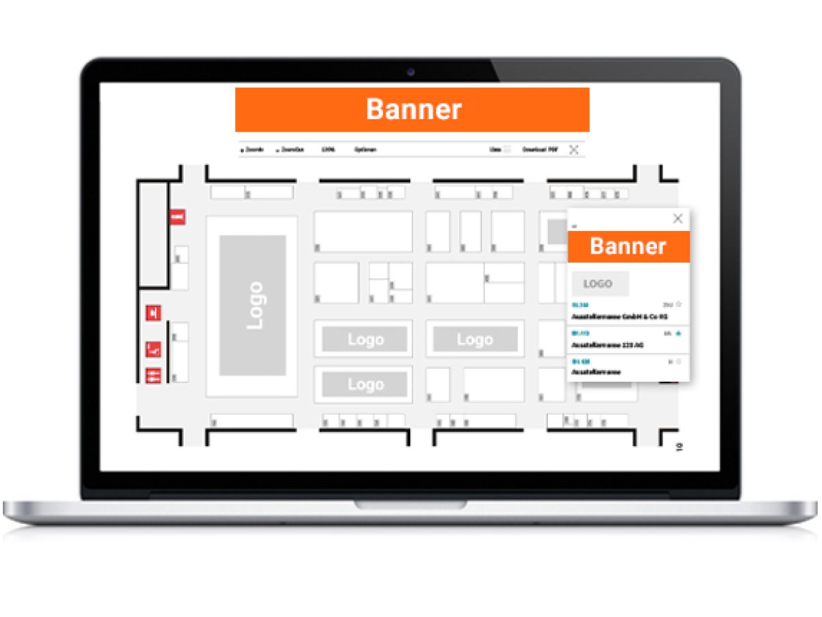 Exclusive hall sponsoring (online)