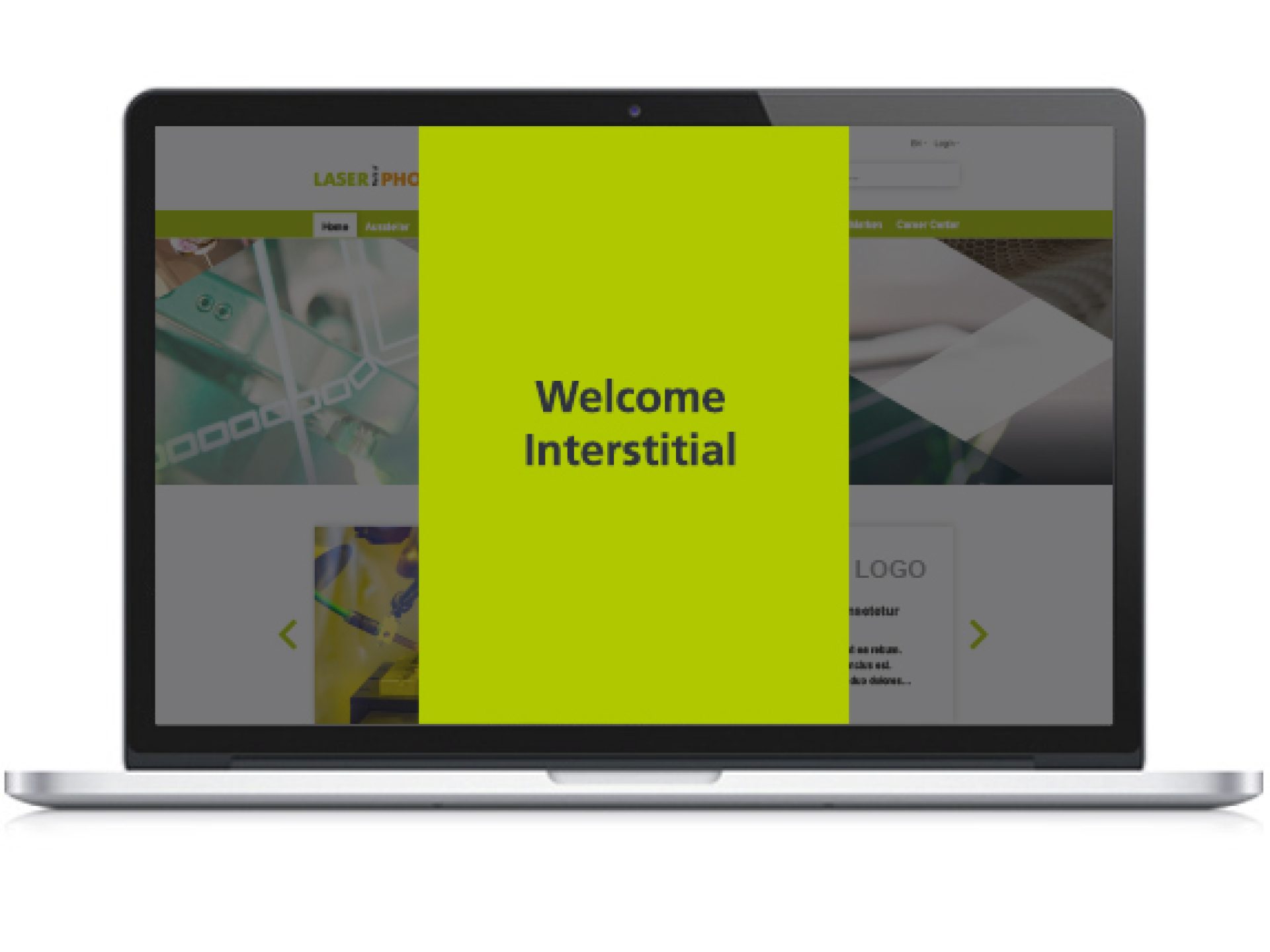 Welcome Interstitial